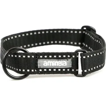 Obojek pro psa Aminela Sport & City Aminela klasik obojek nepodšitý Sport & City 25mm/30-50cm černá