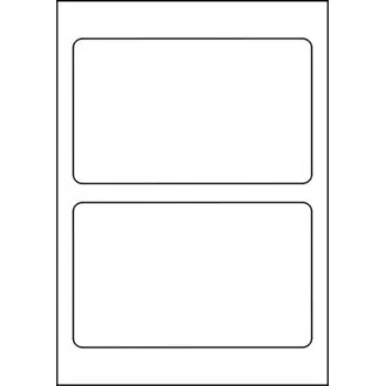 Samolepící etiketa Etikety PRINT 185x112 mm bílé (balení 100xA4)