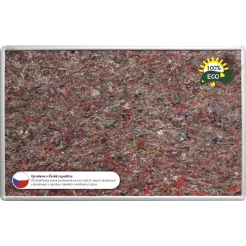 Kancelářský nábytek EKO textilní tabule 90x60cm