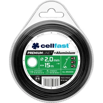 Cellfast Žací lanko kulaté PREMIUM + hliníkové částice 2,4mm x 90m