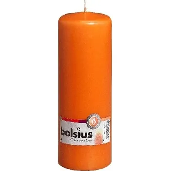 Svíčka Bolsius Válec 70x200 oranžová svíčka Ral 556 gram