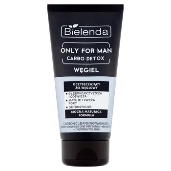 Čistící gel Bielenda Only for Man Carbo Detox čisticí uhlíkový gel na mužskou pleť, 150 g