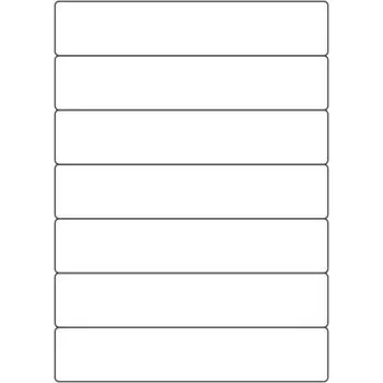Speciální papír Etikety PRINT 192x38 mm bílé lesklé 170 g/m2 (50xA4)