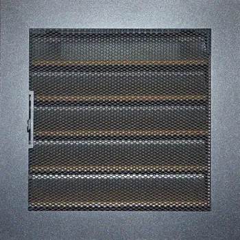 Větrací mřížka LAgrid s.r.o. Ventilační mřížka moderní 250x250 regulovatelná antracit