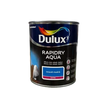 barva a nátěr na dřevo Dulux Rapidry AQUA Tmavě modrá 0,75 l