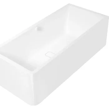 Vana Polysan MARLENE CURVE R MONOLITH obdélníková vana 195x85x63cm, bílá, 78731MCR