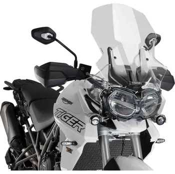 Motodíl Větrný štít Touring 9656 Triumph Tiger 800 XC/XR (18-19) Kouřová (H)
