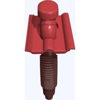 Větrací mřížka KMB BETA Taška plastová odvětrávací Beta o 160 mm višňová