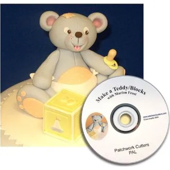 DVD film Patchwork vytlačovač Teddy + DVD - Patchwork Cutters