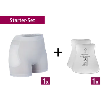 Motocyklový chránič hrudi a pátěře Chránič kyčlí startovací sada 1+1 Velikost: M