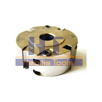 Fréza Žiletková falcovací hlava s lomeným ostřím a předřezávači D125x50x30