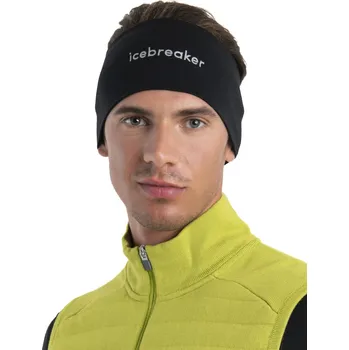 Čelenka Merino čelenka ICEBREAKER Merino 200 Oasis Headband, Black velikost: OS (UNI)