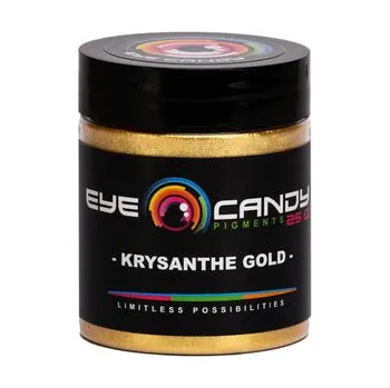 barva a nátěr na dřevo Krysanthe Gold - Eye Candy Pigments Hmotnost: 25 g
