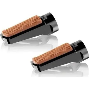 Puig Footpags Vintage Alu (pár) Černá (N)