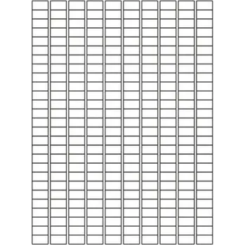 Speciální papír Etikety PRINT 17,8x10 mm (100xA4) - hnědý proužkovaný papír