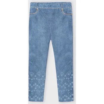 Oblečení a móda Dívčí kalhoty, legíny Mayoral 3701 modré Rozměr: 128