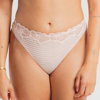 Kalhotky Louisa Bracq - Élise tanga nude rose 44 419-60