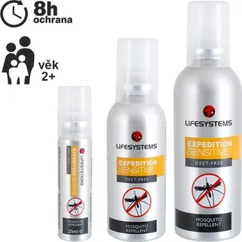 Repelent Lifesystems Repelent Lifesystems Expedition Sensitive Spray