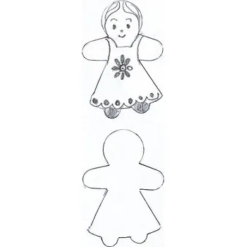 Panenka Vykrajovátko - Panenka mini -