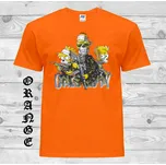 detske-levne-bavlnene-tricko-potisk-simpsons-call-of-duty Barva: Orange - oranžová, velikost: 128