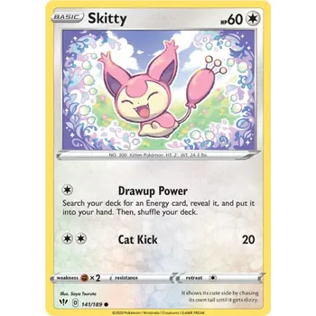 Sběratelská karetní hra Skitty 141/189 - Darkness Ablaze Typ karty: Reverse Holo