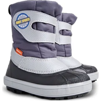 Chlapecká obuv Demar Baby sports D (šedé) - Dětské sněhule 26 - 27