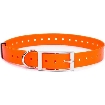 Obojek pro psa Dogtrace plastový obojek s okem, oranžový - 20 mm x 70 cm