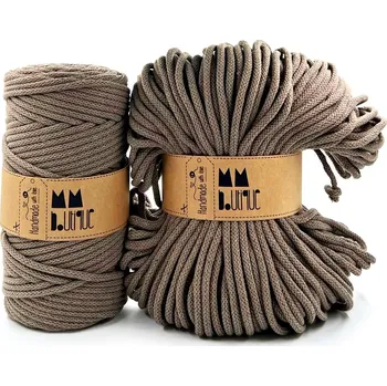 Příze MMboutique bavlněná šňůra 6mm Coffee Varianta návinu: Rolka