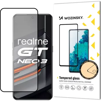 Wozinsky 5D tvrzené sklo s rámečkem pro Realme GT Neo 3 , černá 5907769309533