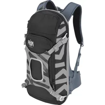 batoh na kolo Prism Helium set 11L Set Grey Iron - kompletní sportovní batoh s ochranou zad