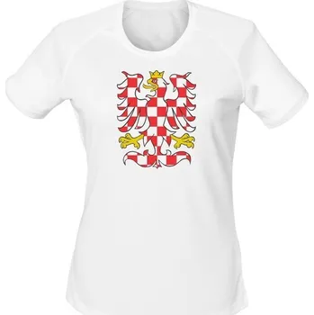 Dámské tričko Dámské funkční tričko MORAVSKÁ ORLICE - bílá