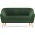 Pohovka Textilomanie Coranti Velvet zelená