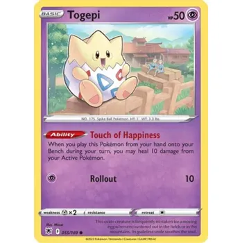 Sběratelská karetní hra Pokémon karta Togepi 055/189