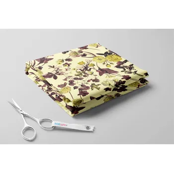 Softshell zimní, Růžové květy Barva: Žlutá