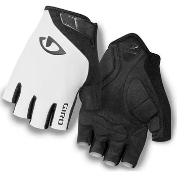 Cyklistické rukavice Cyklistické rukavice GIRO Jag white Velikost: L