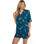 Dámské krátké pyžamo Henderson 41305 Airy S Modrá