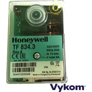 Příslušenství ke kotli Řídící a zapalovací automatika Honeywell Satronic (Resideo) TF 834.3, ts 10s