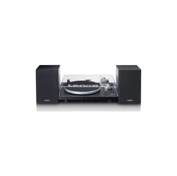 Gramofon Lenco LS-500 - HiFi gramofon se samostatnými reproduktory Černá