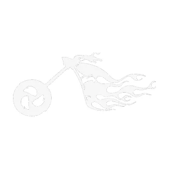 Samolepící dekorace SAMOLEPKA Motorka 042 levá plameny (09 - bílá) NA AUTO, NÁLEPKA, FÓLIE, POLEP, TUNING, VLASTNÍ TEXT, TISK, AUTOSAMOLEPKY.cz, POLEPY, OBRÁZEK, LOGO, SAMOLEPKY