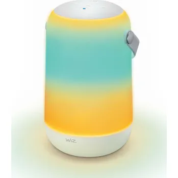 Stojací lampa WiZ Mobile přenosná LED lampa 1x13,5W 400lm 2200-6500K RGB IP20, bílá
