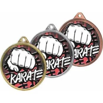 Poháry Bauer Kovová medaile MDL001M25 | Bojová umění