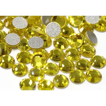 Kamínky na nehty Citrine ss6 145ks