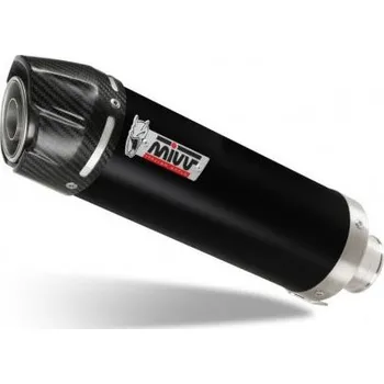 Motodíl Výfuk kompletní 1x1 MIVV GP KT.009.LXBC Black with carbon cap