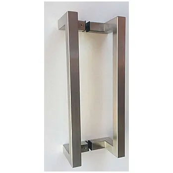 Madlo do koupelny Madlo EUROLATON pro skleněné a dřevěné dveře - 76250350 (nerez), 375 mm (rozteč 350 mm)