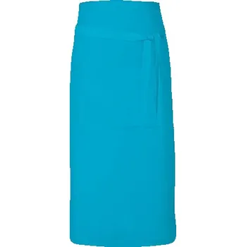 Pracovní zástěra Link Kitchen Wear Gastro zástěra X985 Turquoise -ca. Pantone 312 90 x 80 cm