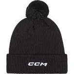 Kulich ccm team pom knit s bambulí Černá