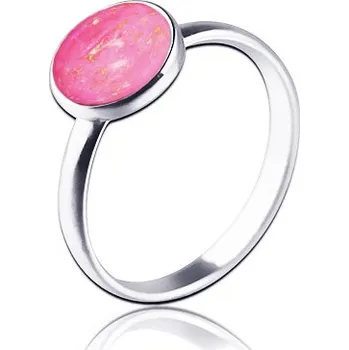 Prsten NUBIS® Stříbrný prsten s opálem - velikost 54 - NBP95-OP57-54