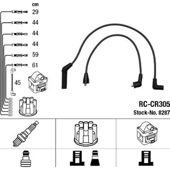 Zapalovací kabel Sada kabelů pro zapalování NGK RC-CR305