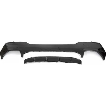 Karosérie Difuzor zadního nárazníku BMW G22 G23 20- M440 style - černý lesklý