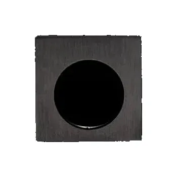 Dveřní kování Madélko do čela posuvných dveří MP 3919 - hrantaté (BS - ČERNÁ MAT), NEREZ, MP BS (černá mat)